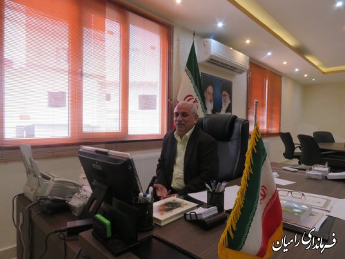 جلسه ویدئو کنفرانس فرماندار رامیان درخصوص انتخابات برگزار گردید