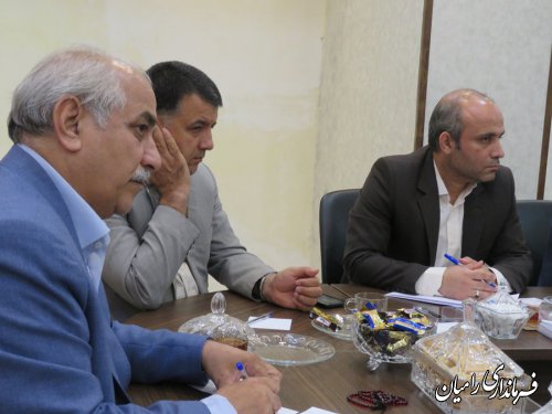 جلسه شورای فرعی مبارزه با مواد مخدر شهرستان رامیان برگزار گردید
