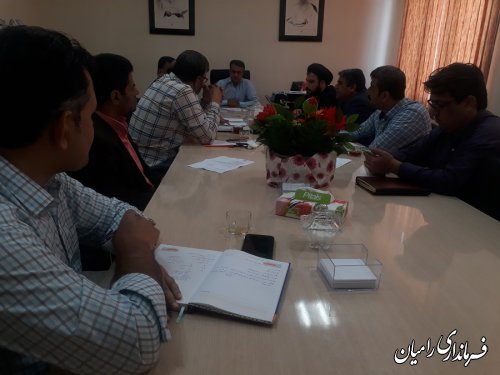جلسه شورای هماهنگی ثبت احوال شهرستان رامیان برگزار گردید