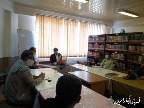 برگزاری جلسه شورای آموزش و پرورش شهرستان رامیان در کانون نعیم