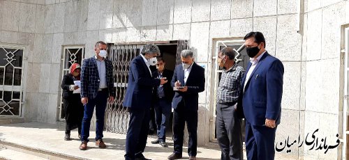 ملاقات عمومی فرماندار رامیان با مردم شریف بخش فندرسک در محل بخشداری