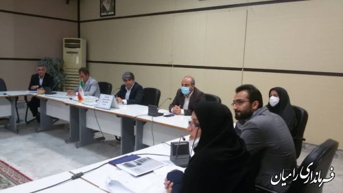 جلسه انجمن کتابخانه های عمومی شهرستان رامیان برگزار شد