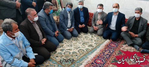 بازدید رییس و نمایندگان کمیسیون عمران مجلس از روستای زلزله زده ویرو