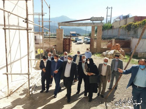 دیدار فرماندار رامیان با سرکار خانم کشمیری مدیرکل فرهنگ و ارشاد اسلامی استان