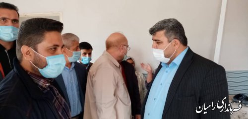 حضور رئیس مجلس شورای اسلامی در روستاهای زلزله زده شهرستان رامیان