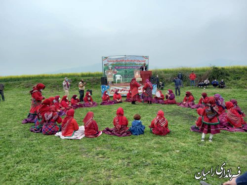 جشنواره فرهنگ و اقتصاد روستا در شهرستان رامیان برگزار شد. 