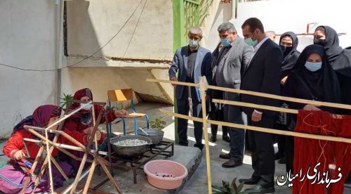 افتتاح مرکز تخصصی ابریشم رامیان (ایپک)