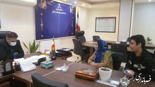 برگزاری ملاقات عمومی فرماندار شهرستان رامیان