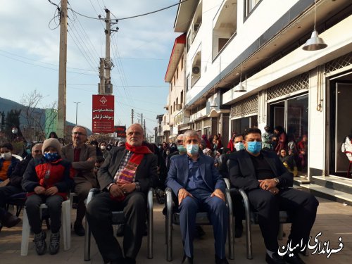 برگزاری جشن نوروزی در رامیان