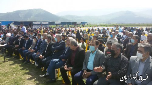جشنواره نوروزی فرهنگ و اقتصاد روستا در روستای زینب آباد بخش مرکزی رامیان برگزار گردید