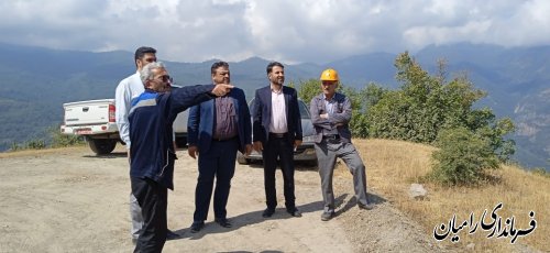 بازدید فرماندار رامیان از معدن زغالسنگ
