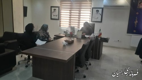 ملاقات عمومی فرماندار رامیان با شهروندان برگزار شد
