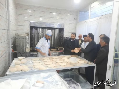 راه اندازی اولین نانوایی در روستای کوهستانی رضی