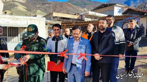 افتتاح 94 مین واحد مسکونی مقاوم شده در برابر زلزله در روستای قورچای