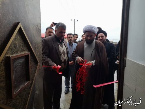 افتتاح پروژه های آب و فاضلاب در شهرستان رامیان