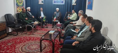 برگزاری جلسه شورای فرهنگ عمومی شهرستان رامیان