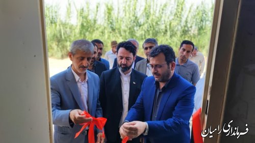 افتتاح واحد تولیدی دانش بنیان در روستای توران ترک