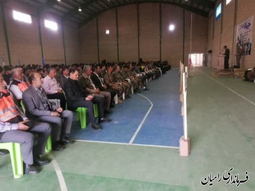 با حضور گسترده جوانان؛ اجتماع عظیم جوانان نقش آفرین، گام دوم انقلاب اسلامی شهرستان رامیان