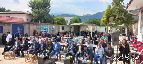برگزاری آیین افتتاحیه مرکز روزانه آموزشی و توانبخشی سالمندان مهر میران