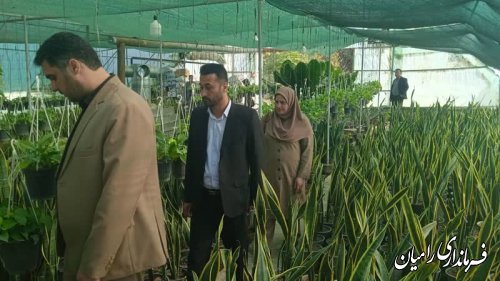 بازدید فرماندار رامیان از صندوق خرد زنان روستایی نامتلو