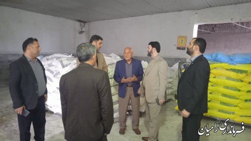 بازدید فرماندار رامیان از کارخانه های آرد شهرستان رامیان و علی آباد کتول