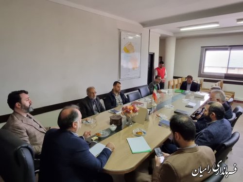 شورای پیشگیری از وقوع تخلفات و جرائم انتخاباتی شهرستان رامیان تشکیل جلسه داد