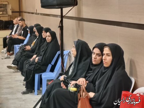 نشست هم اندیشی نخبگان، اقوام، حلقه های میانی با رئیس ستاد انتخابات گلستان