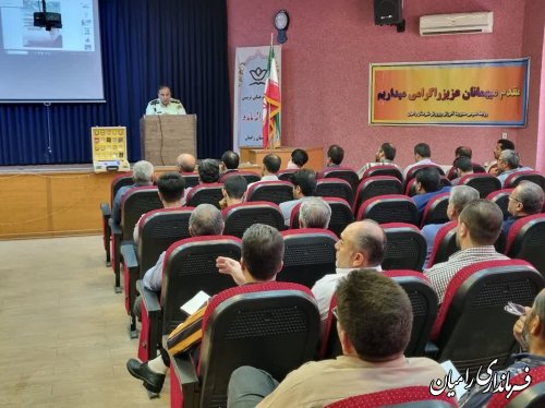 برگزاری نشست بصیرتی با موضوع انتخابات در جمع فرهنگیان شهرستان رامیان