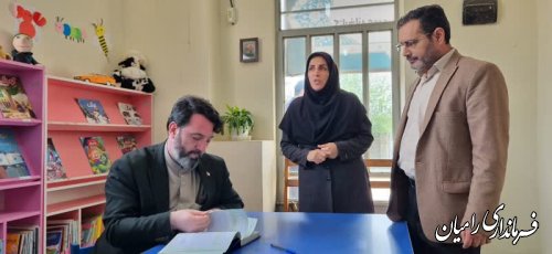 کتابخانه عمومی روستای توران ترک در دستور کار قرار گرفت 